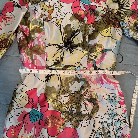 Brand New Frascara Size 6 Floral Dress - Picture 6 of 7